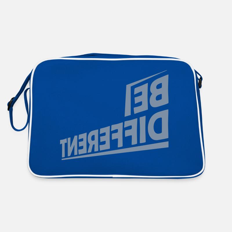 Be different Logo Design Retro Bag