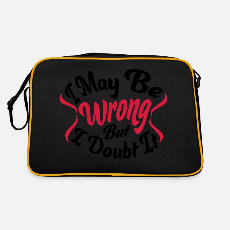 I may be wrong Retro Bag