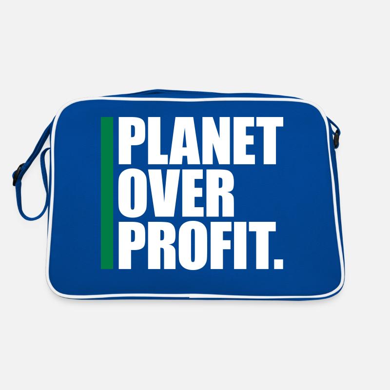 Planète sur le devis de profit Sac Retro