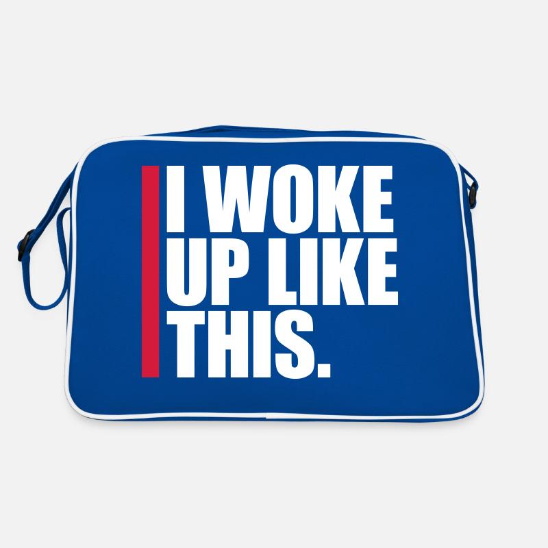 Je me suis réveillé comme ça Sac Retro