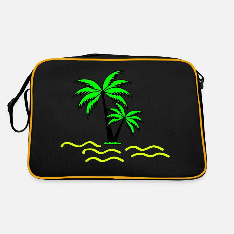 Palm trees Retro Bag