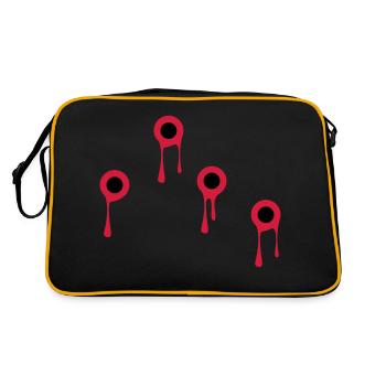 Coups - Sac Retro - noir/or - Dos