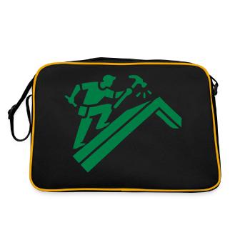 couvreur - Sac Retro - noir/or - Dos