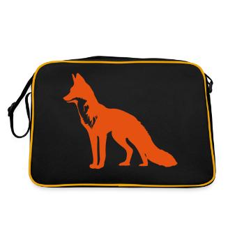 fox - Retro Bag - black/gold - Back