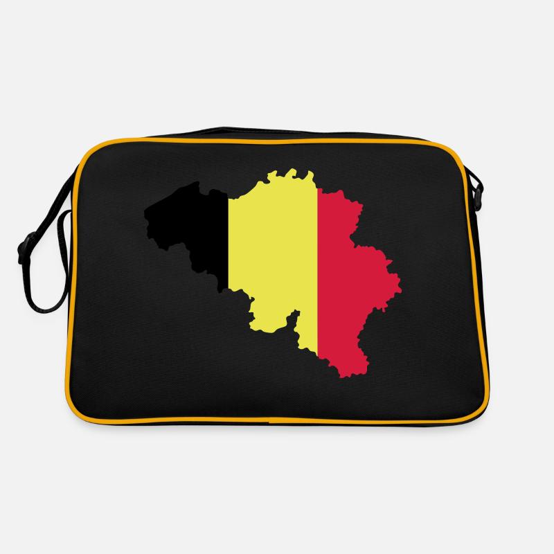 Belgique - Sac Retro - noir/or