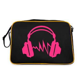 equalizer audio music headphones dj zik20 - Retro Bag - black/gold - Back