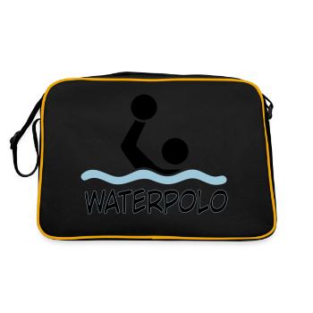 waterpolo - Sac Retro - noir/or - Dos