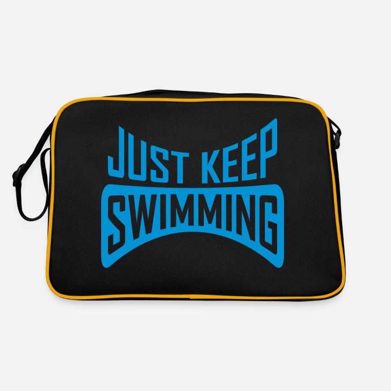 Just Keep Swimming Retro Bag