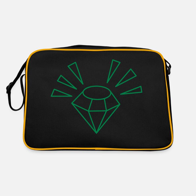 GEM with bright sparks Retro Bag