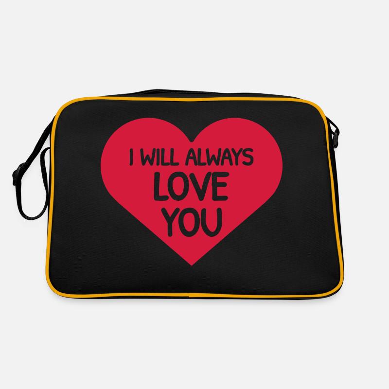 I will always love Retro Tasche