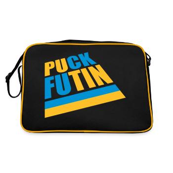 Conception du logo Puck Futin - Sac Retro - noir/or - Dos