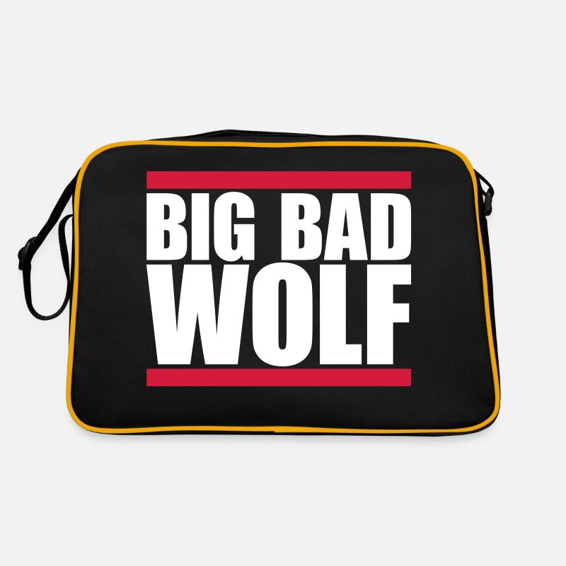big bad wolf quote Retro Bag