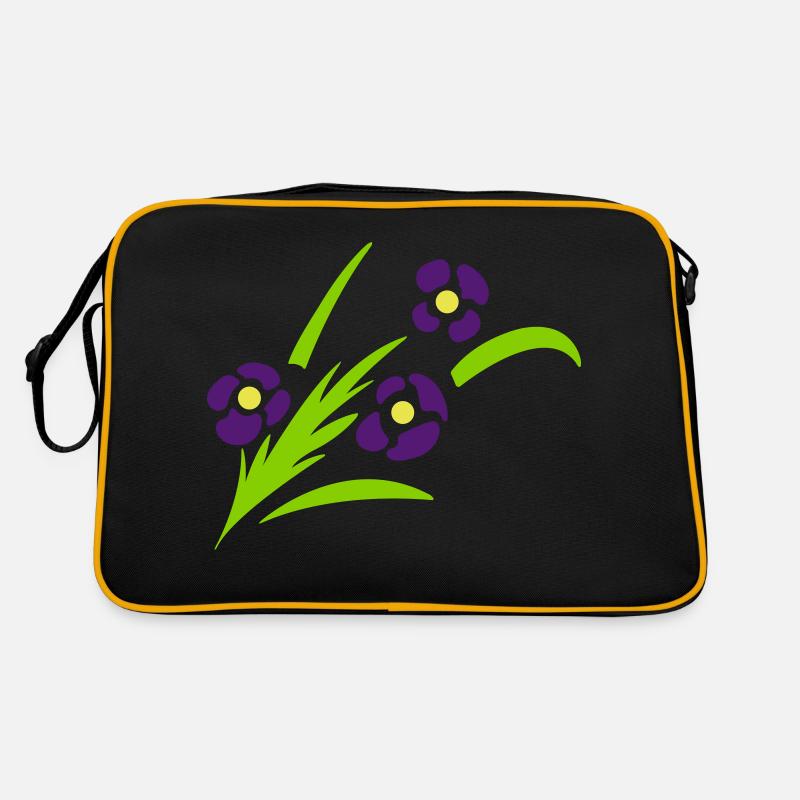 fleurs en épi Sac Retro