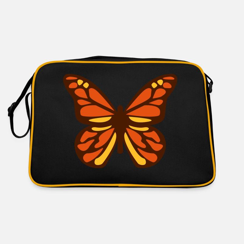Papillon monarque Sac Retro