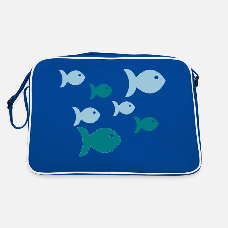 fische Retro Tasche
