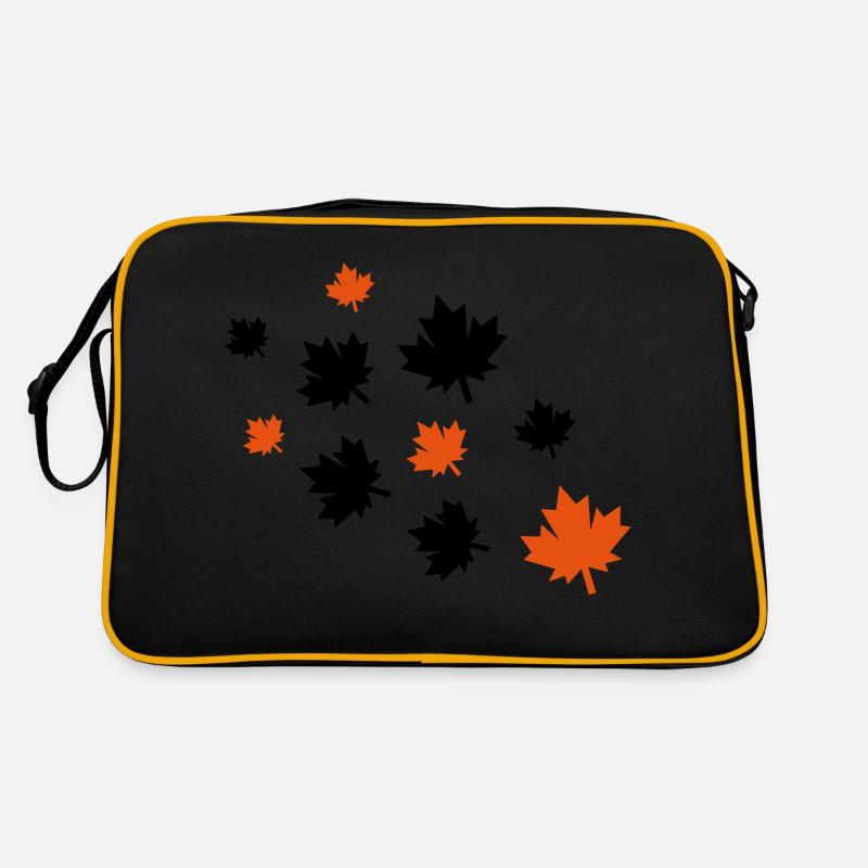 Maple Leaves Retro Bag