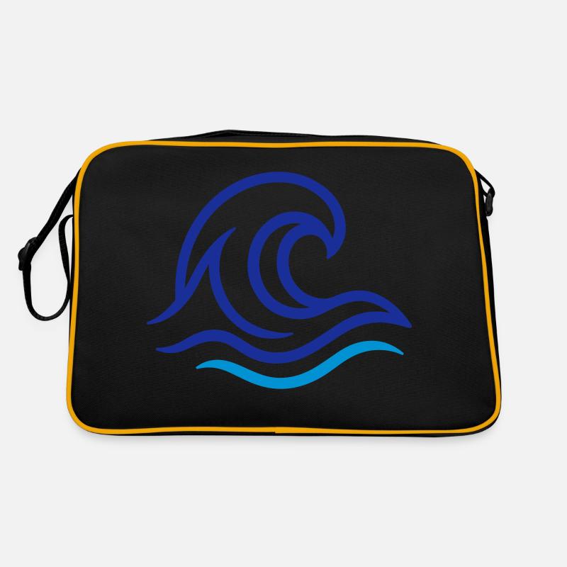 Ocean Wave Retro Bag