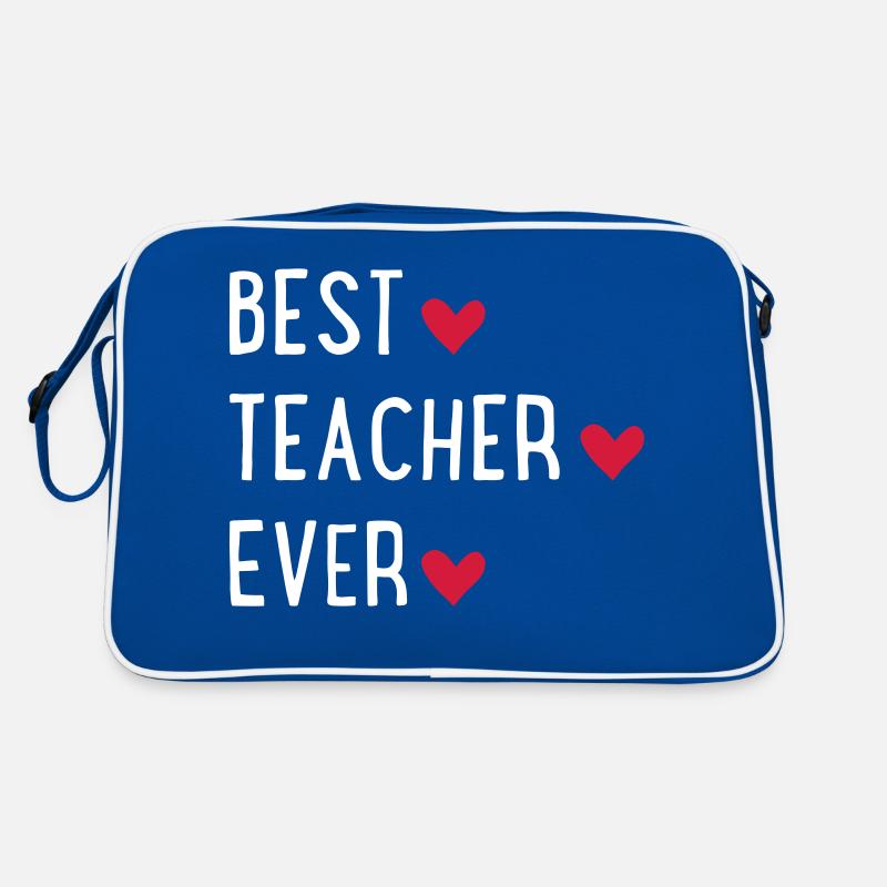 Bester Lehrer / Beste Lehrerin Retro Tasche