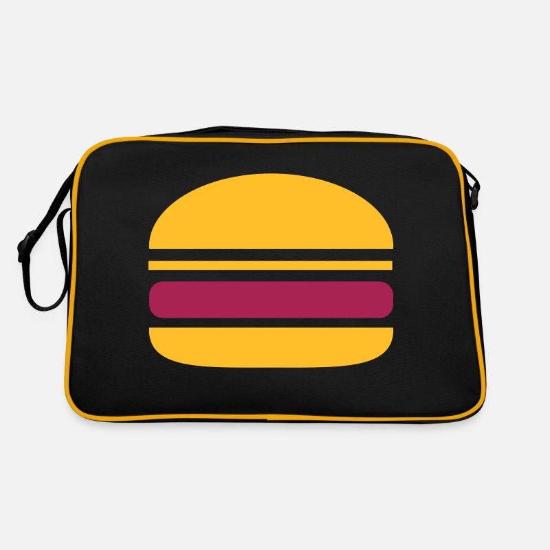 A hamburger Retro Bag