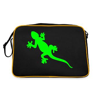 geko - Retro Bag - black/gold - Back