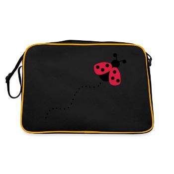 Ladybug - Retro Bag - black/gold - Back