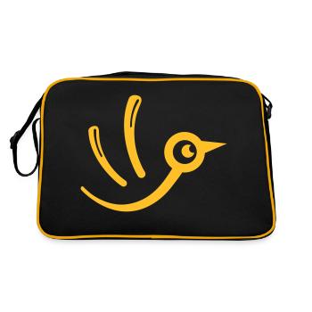 Petit oiseau - Sac Retro - noir/or - Dos