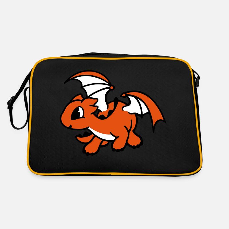 Drache Retro Tasche
