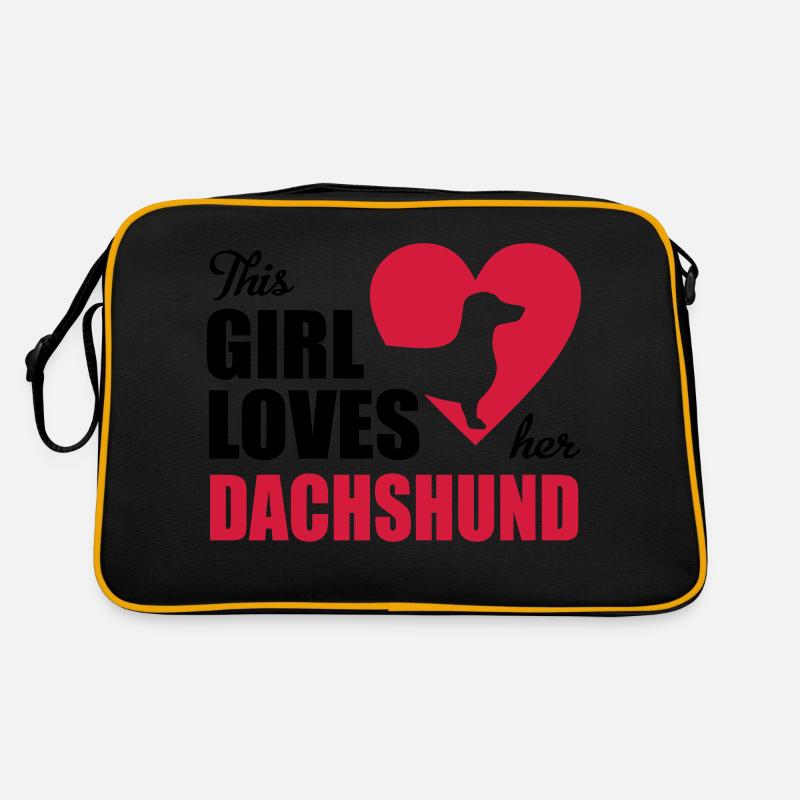 dachshund Retro Bag