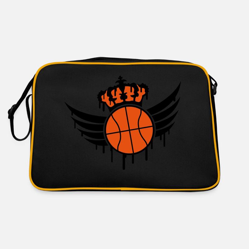 Basketball Blazon Logo Graffiti Retro Tasche
