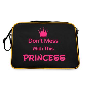 Princess - Sac Retro - noir/or - Dos