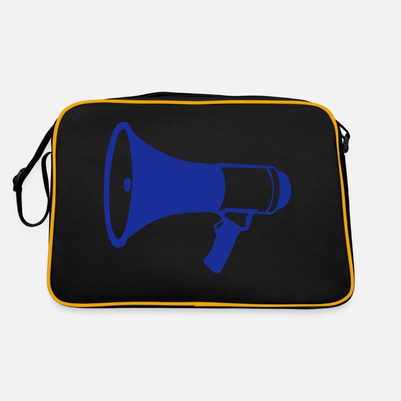 porte voix megaphone 2202 Sac Retro