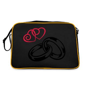 eheringe_love - Sac Retro - noir/or - Dos