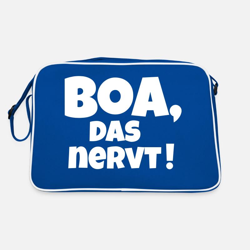 Boa das nervt Retro Tasche