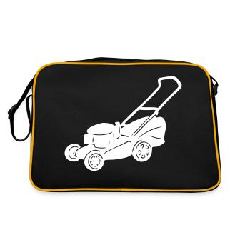 Jardinage faucheuse jardinière pelouse conception - Sac Retro - noir/or - Dos