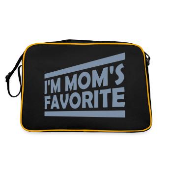 I m mom s - Retro Bag - black/gold - Back