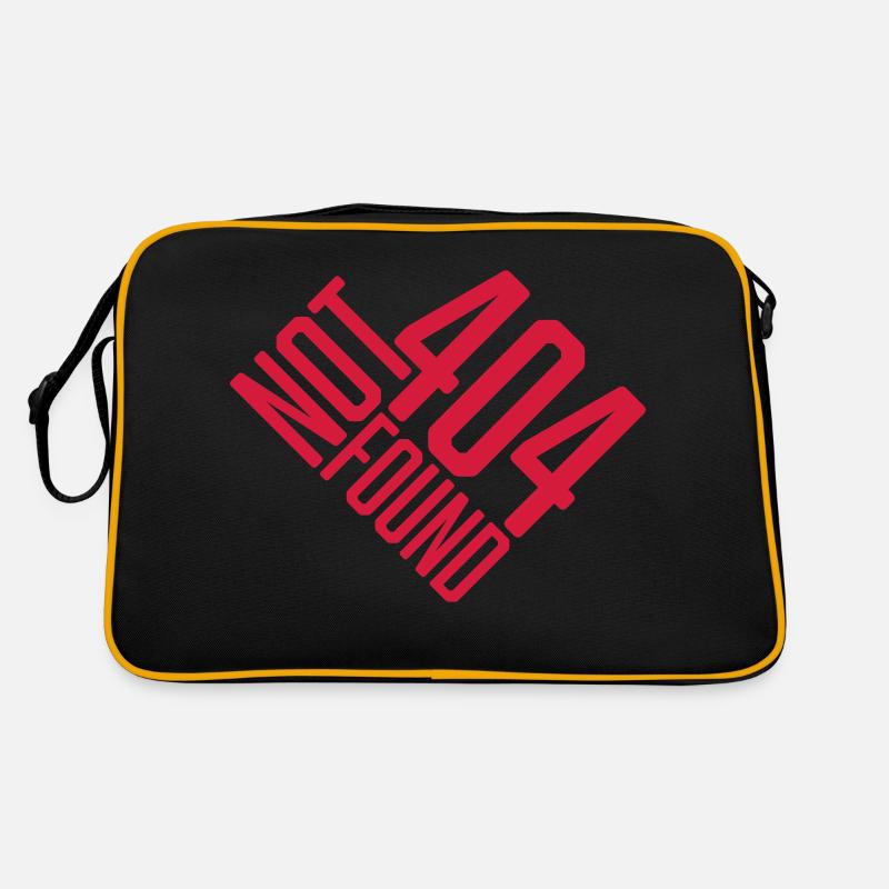 Not found 404 Error Retro Tasche
