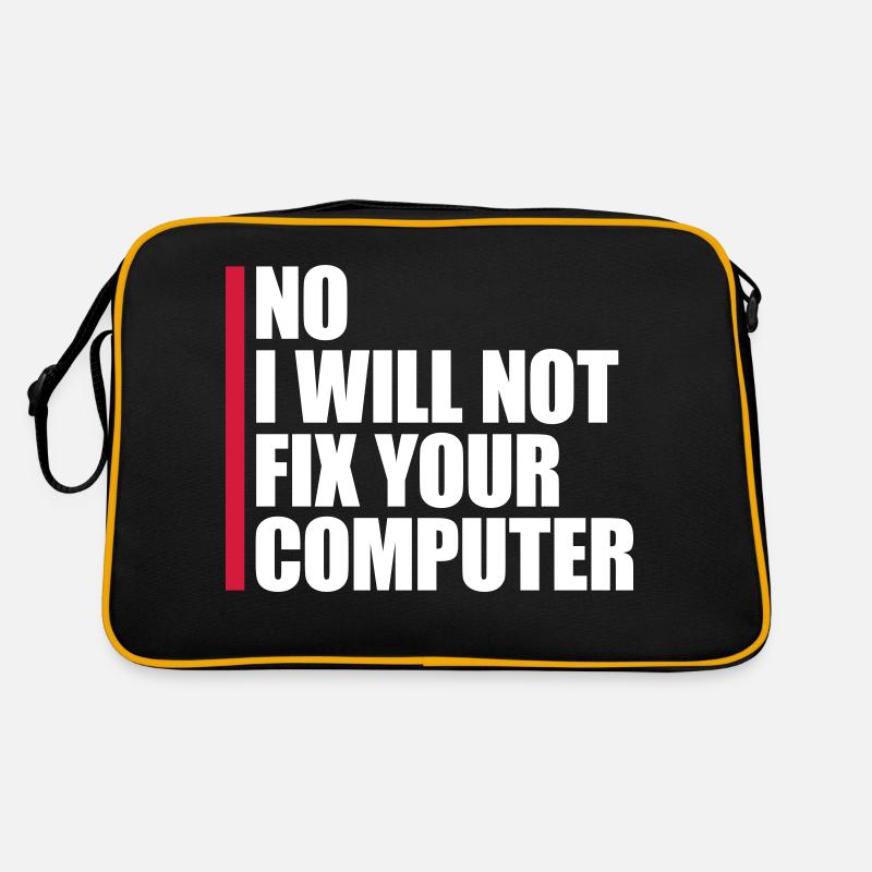 Ne pas réparer votre ordinateur Sac Retro