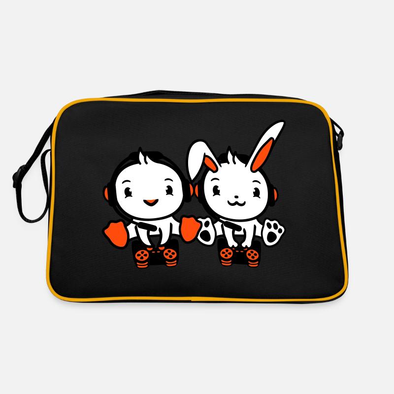 Bunny Bird Chick 2 Gamer Gaming Play Controller Retro Bag