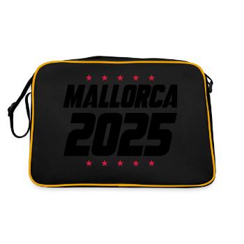 Majorque 2025 - Sac Retro - noir/or - Dos
