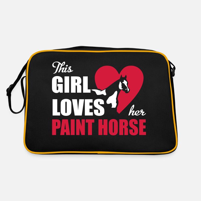 Cheval de peinture Sac Retro