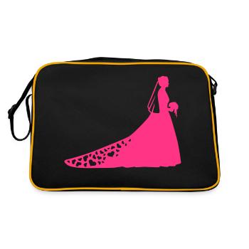 Bride - Retro Bag - black/gold - Back