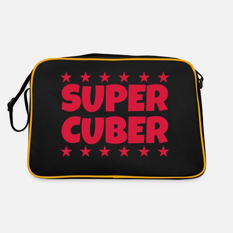 Cubing / Cube / Cuber / Speedcubing Sac Retro