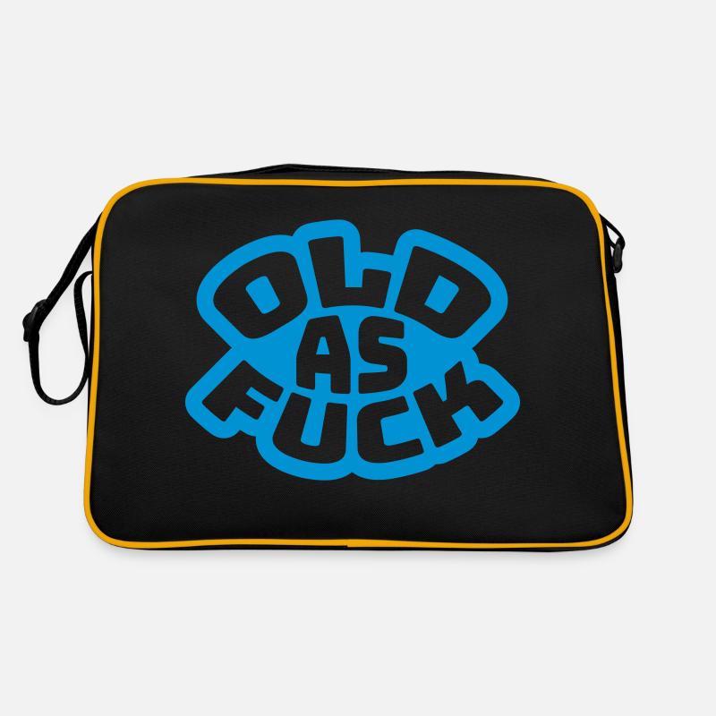 old AF Text Logo Retro Tasche
