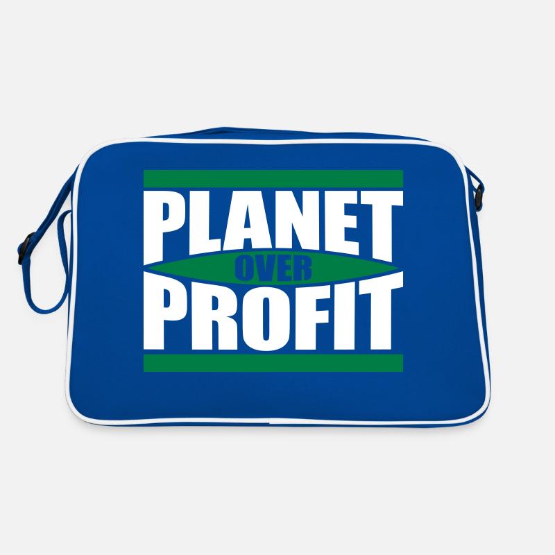 Planète sur le devis de profit Sac Retro