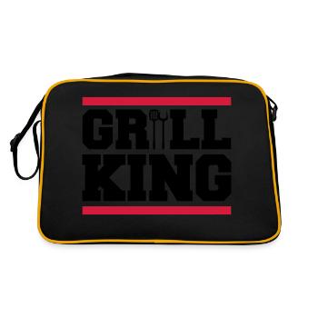 Grill King - Retro Bag - black/gold - Back