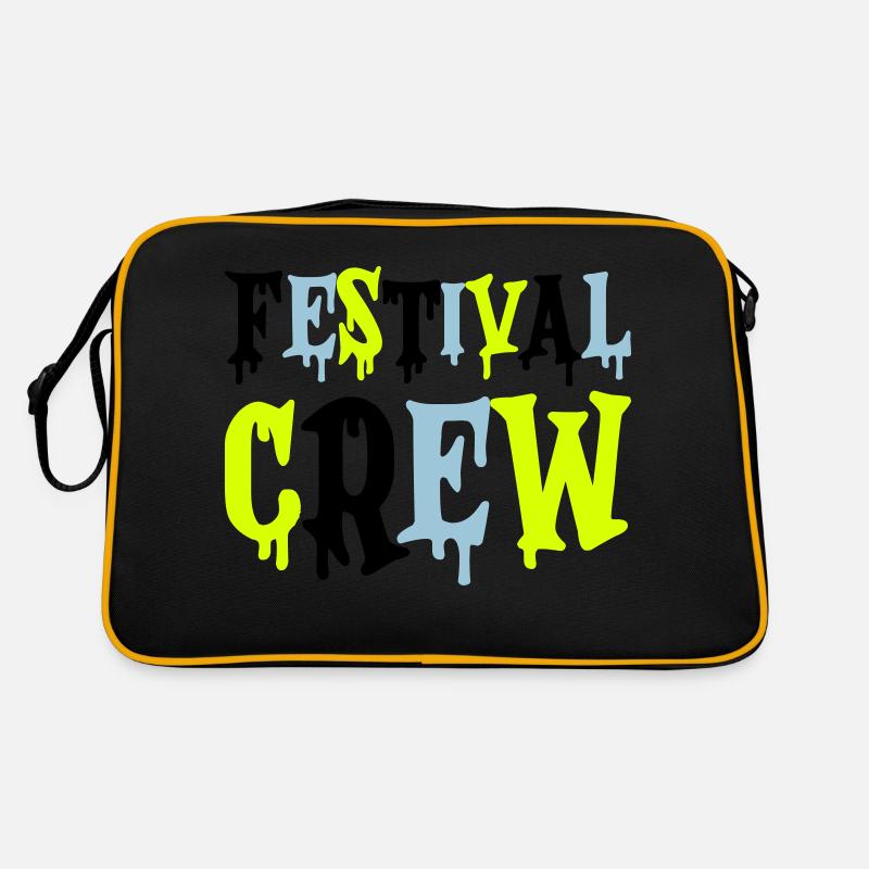 festival crew Retro Tasche