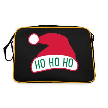 Ho Ho Ho - Sac Retro - noir/or - Dos