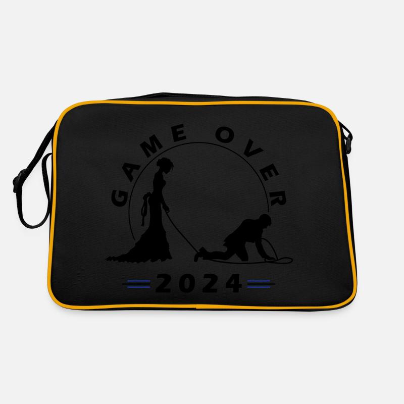 Game Over 2024 Hochzeit Retro Tasche