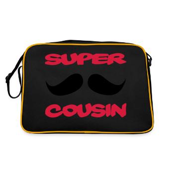 super cousin - Sac Retro - noir/or - Dos
