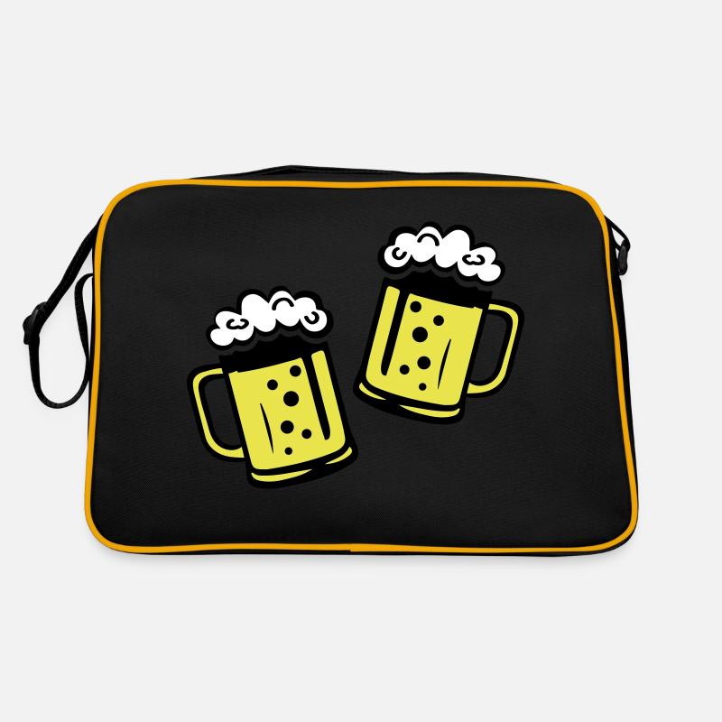 Bier Bierkrug Prost Retro Tasche